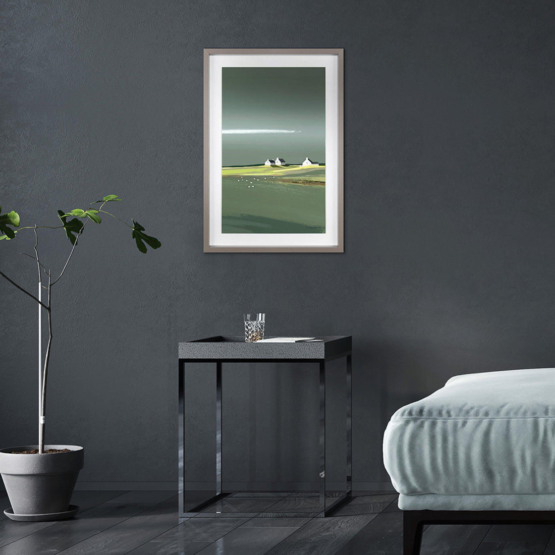 Aura Ulyana Hammond Framed Print & Mount 41 x 60cm