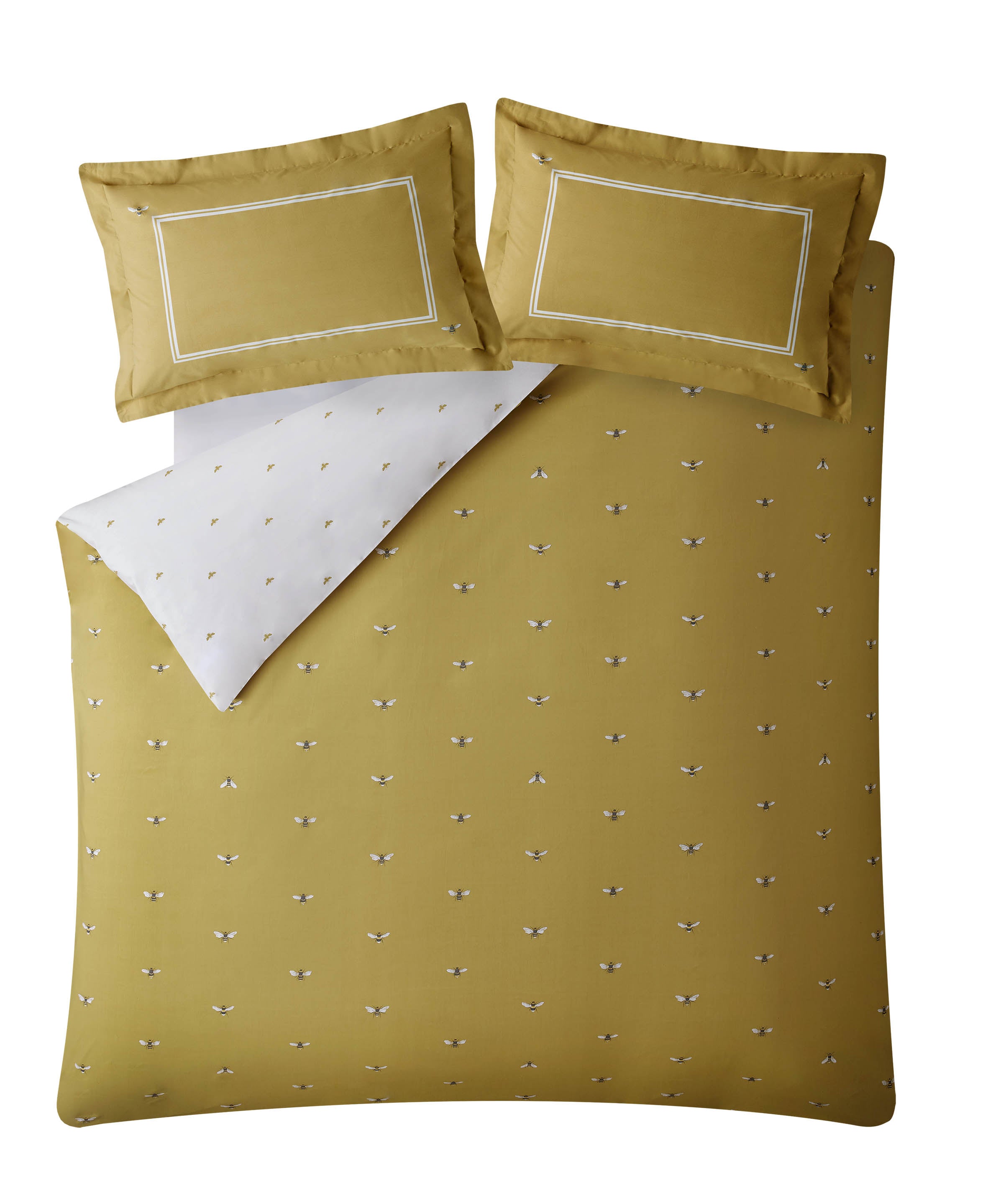 Sophie Allport Bee Duvet Cover Set Mustard Yellow