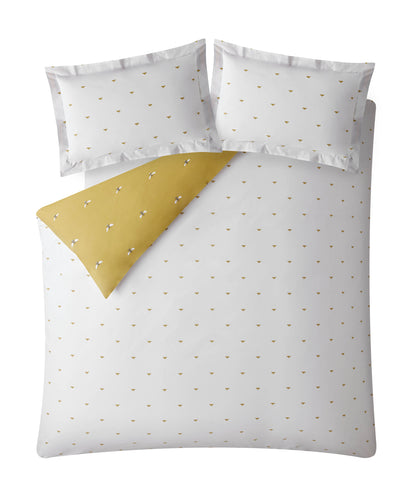 Sophie Allport Bee Duvet Cover Set Mustard Yellow