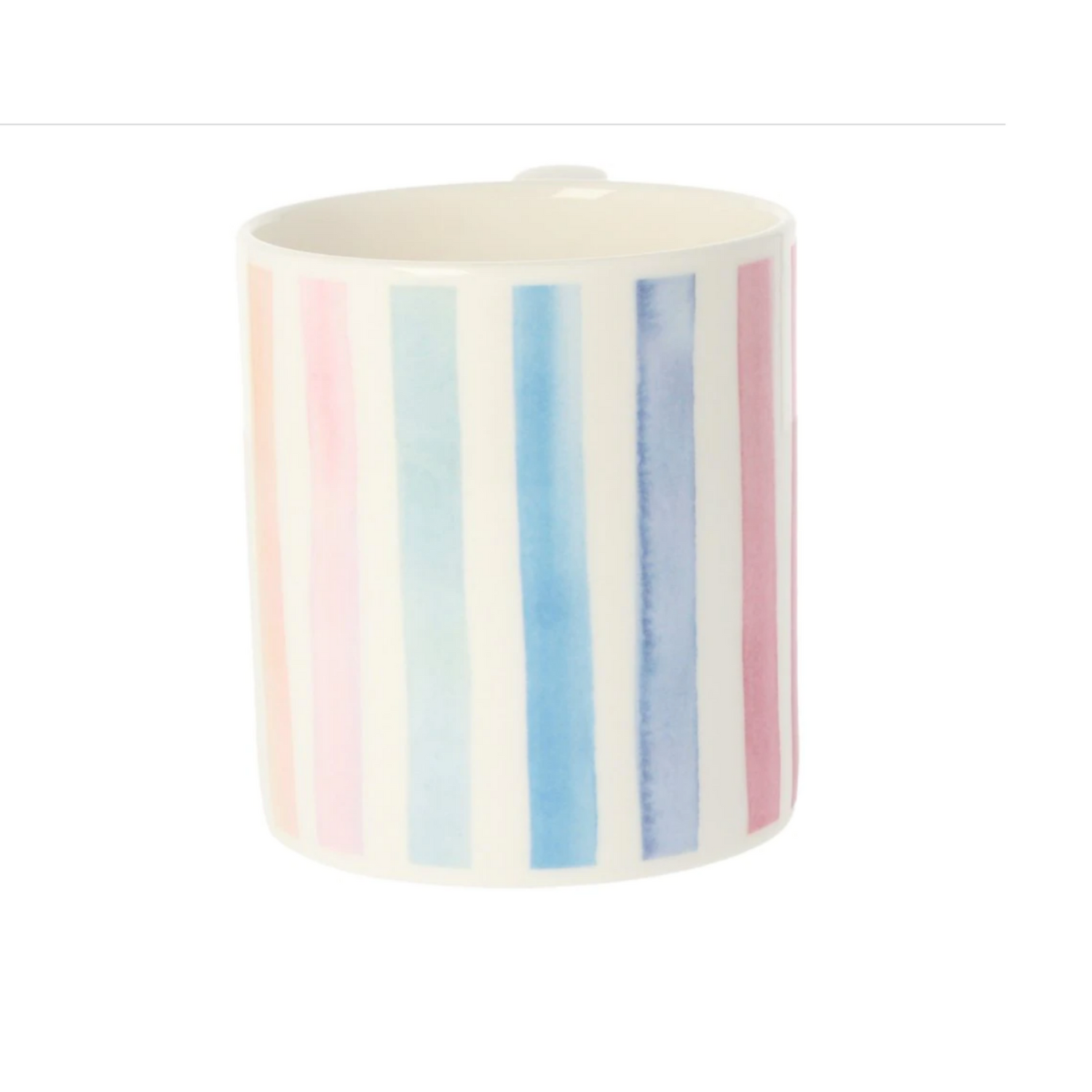 Bluebellgray Market Stripe Cerise Mug 300ml