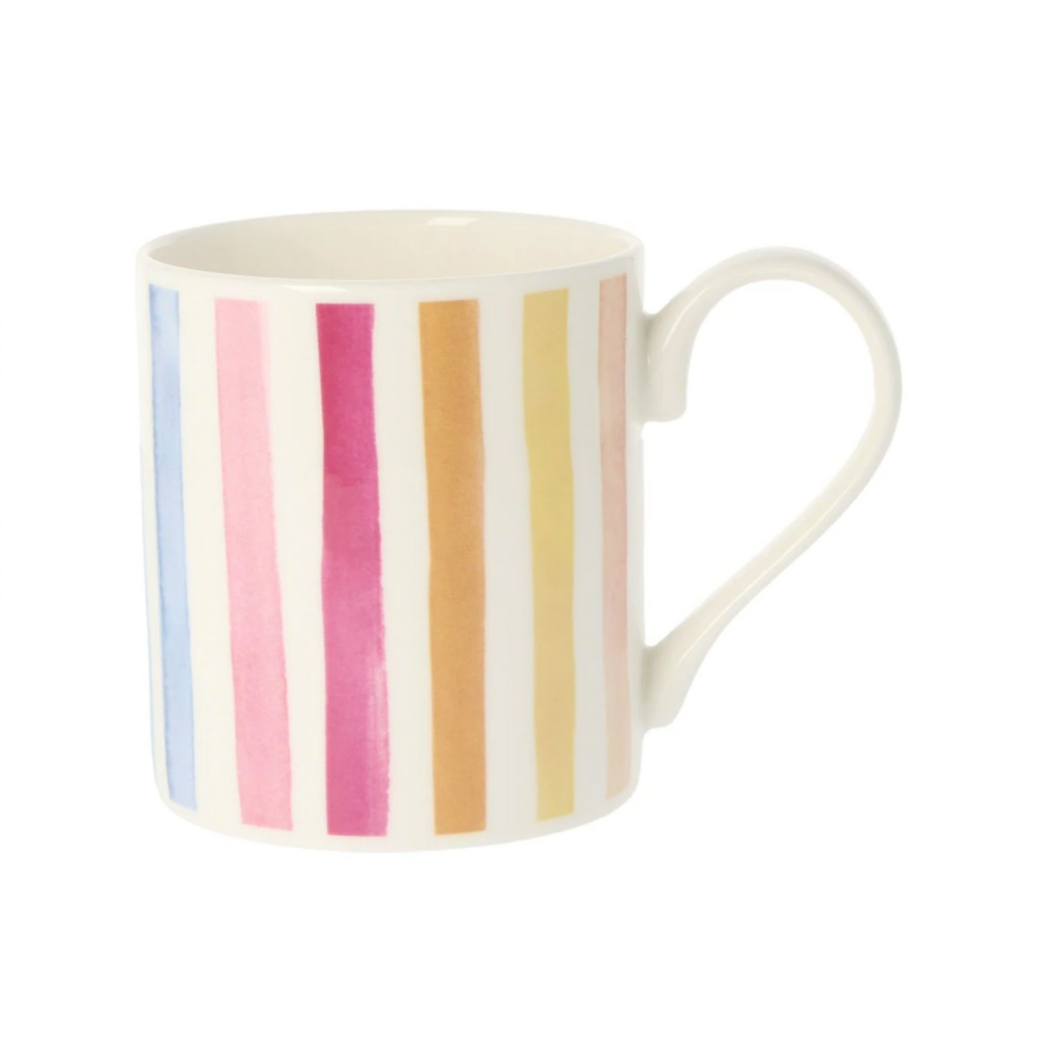 Bluebellgray Market Stripe Cerise Mug 300ml