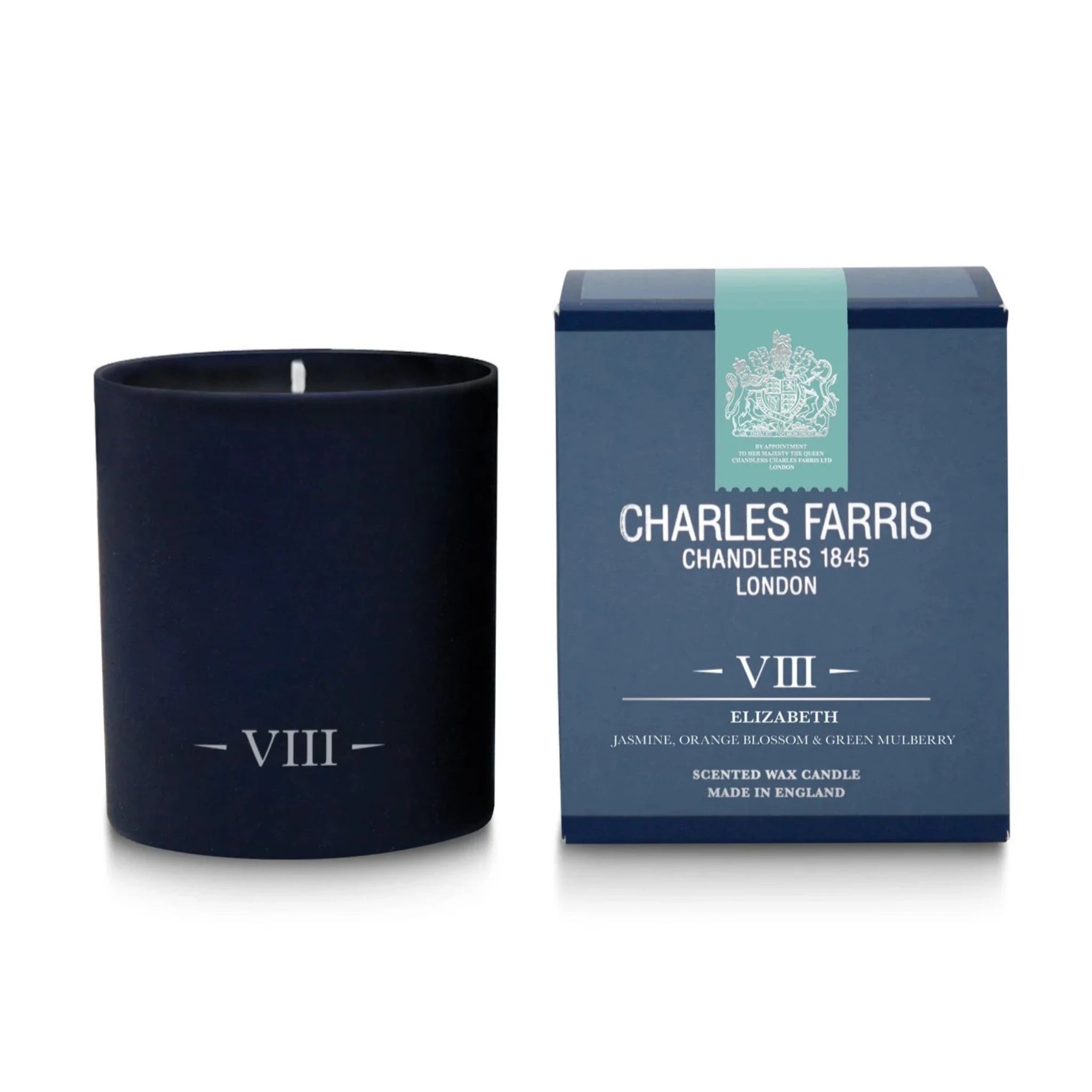 Charles Farris Elizabeth Scented Candle Orange Blossom, Jasmine &amp; Mulberry 7.4oz