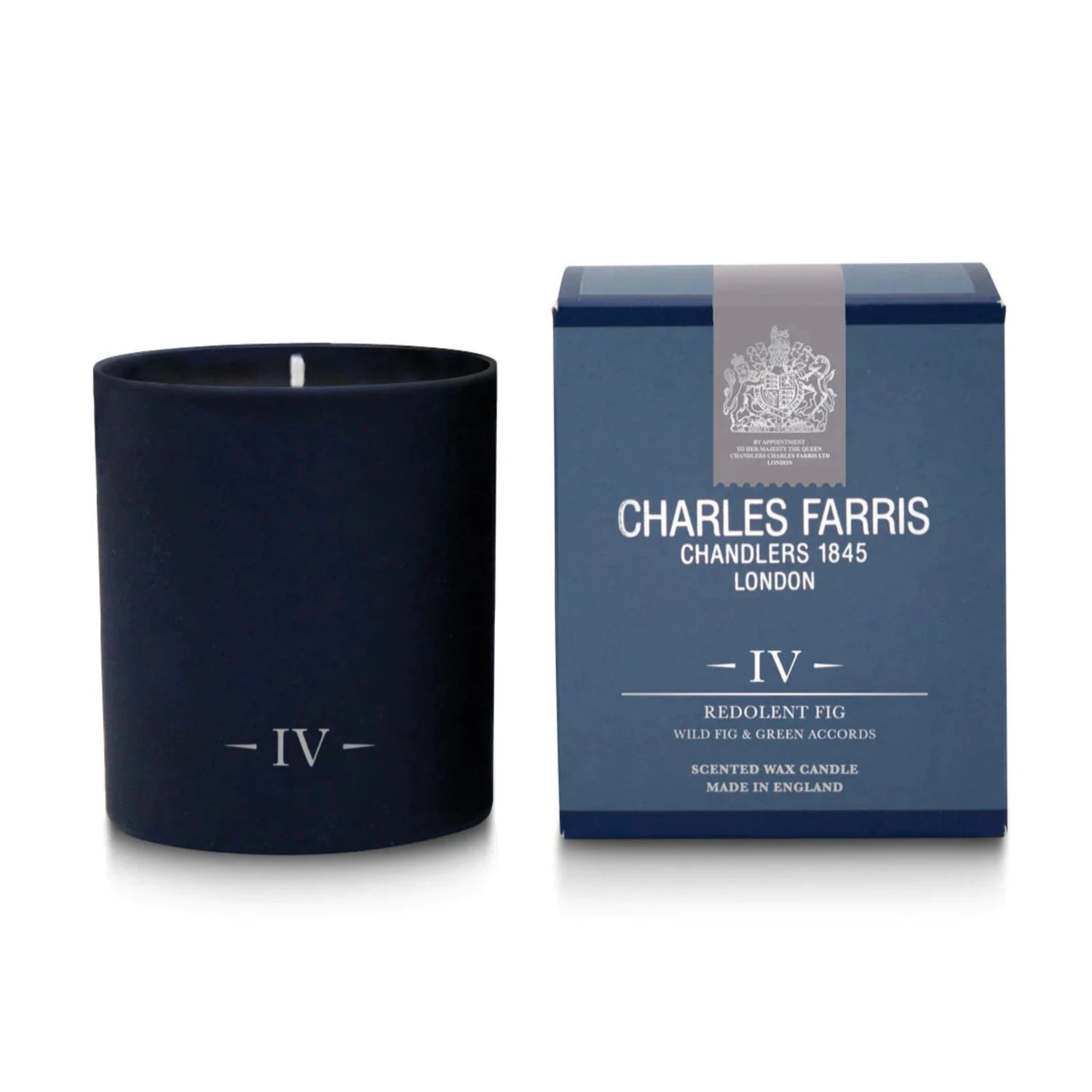 Charles Farris Redolent Fig Scented Candle Wild Fig &amp; Green Accords 7.4oz