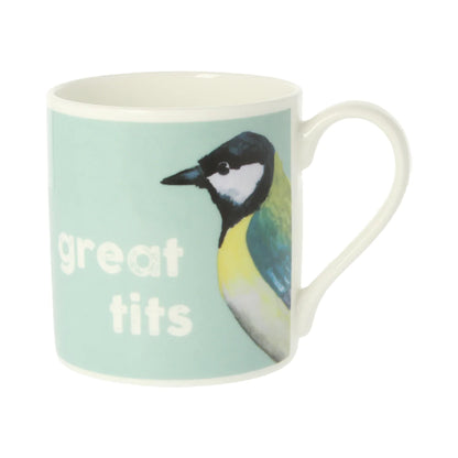 Cinnamon Aitch Great Tits Mug 350ml