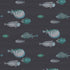 Cole and Son Acquario Wallpaper Ink Blue 114/16032