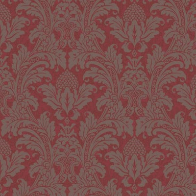 Cole and Son Blake Wallpaper Red/Silver 94/6034