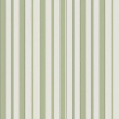 Cole and Son Cambridge Stripe Wallpaper Leaf Green 110/8038