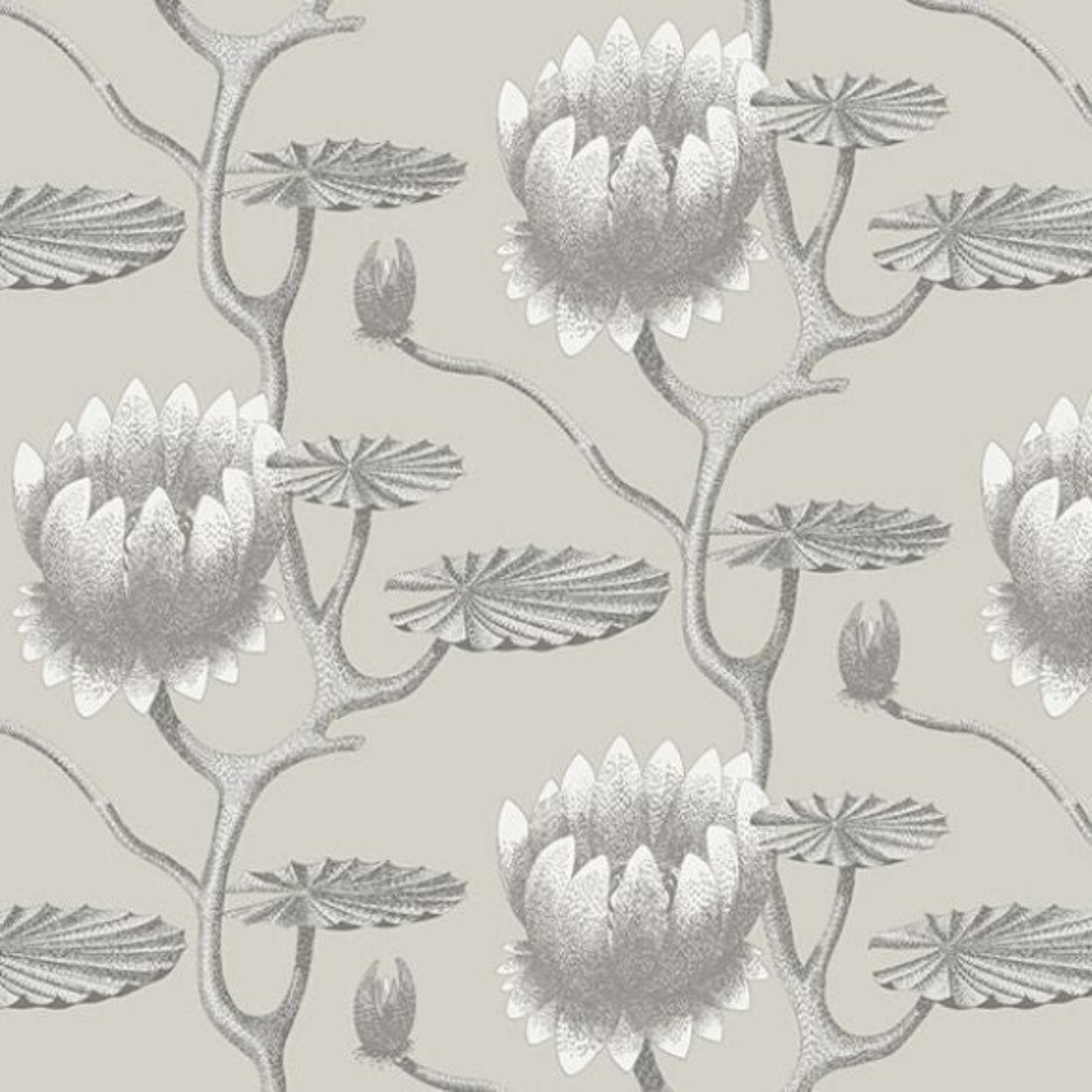 Cole and Son Summer Lily Wallpaper Neutral 95/4025