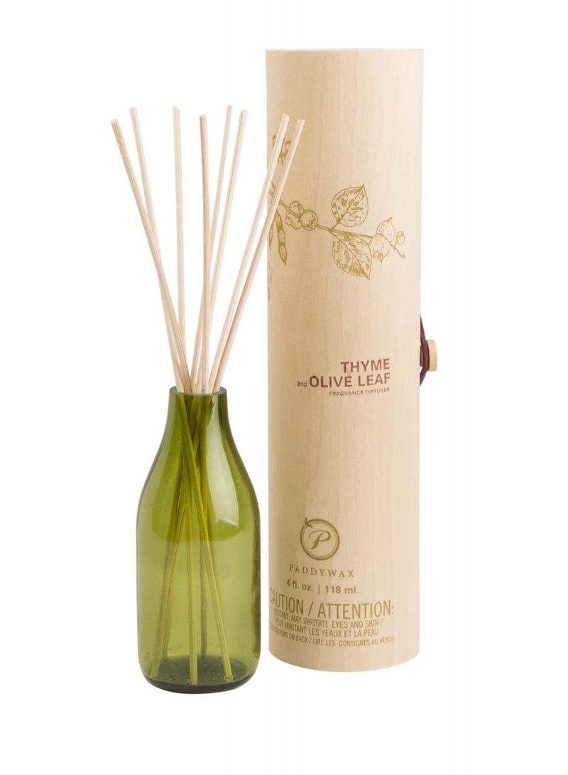 Paddywax Eco Green Fragrance Diffuser Thyme & Olive