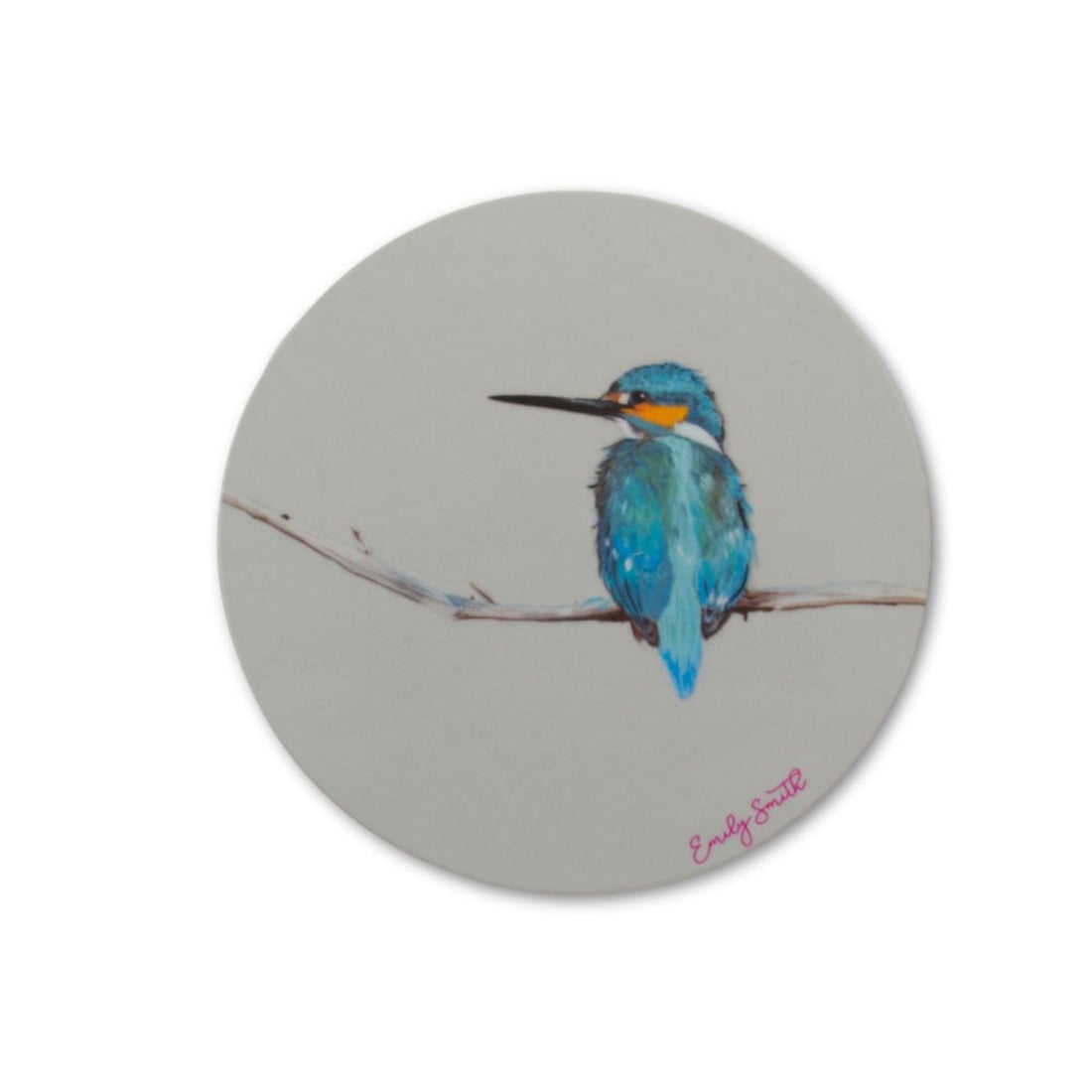 Emily Smith Skylar Kingfisher Coaster