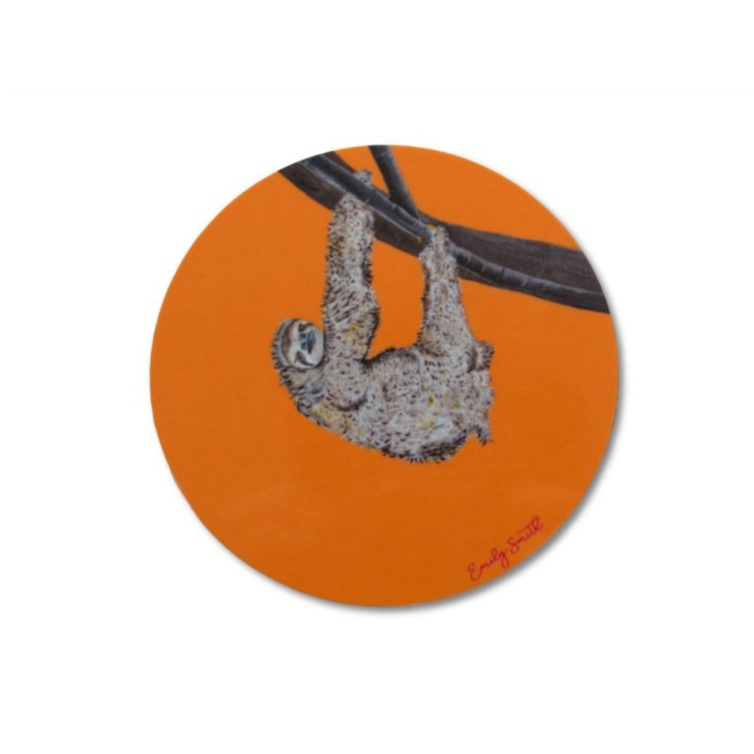 Emily Smith Stella Sloth Coaster