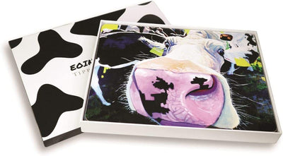 Eoin O'Connor Set of 6 Placemats - Cow Design