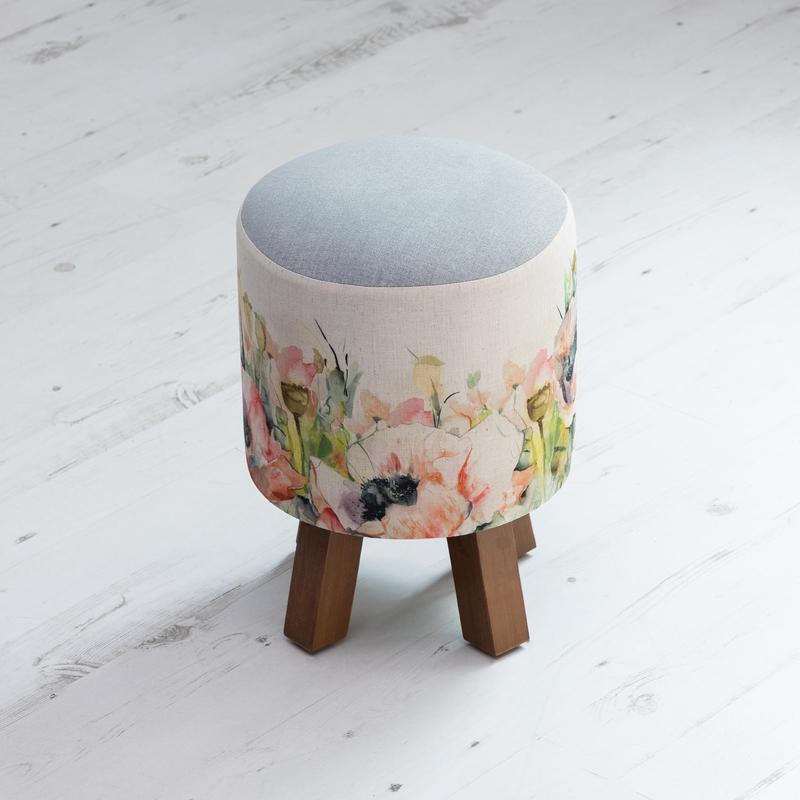 Voyage Maison Papavera Sweetpea Monty Footstool