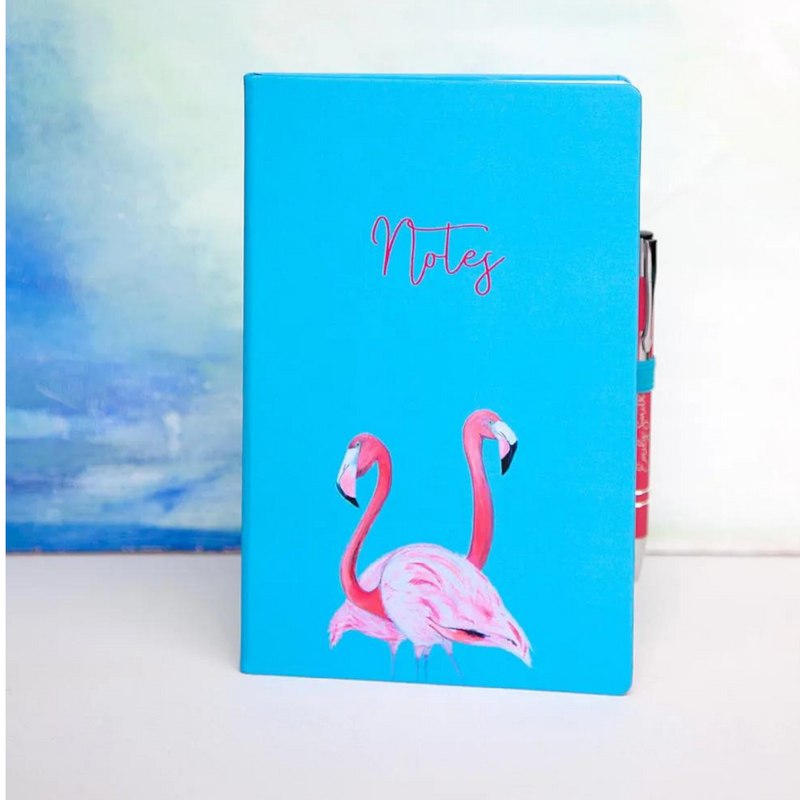 Emily Smith Design Flossy and Amber Notebook & Pen