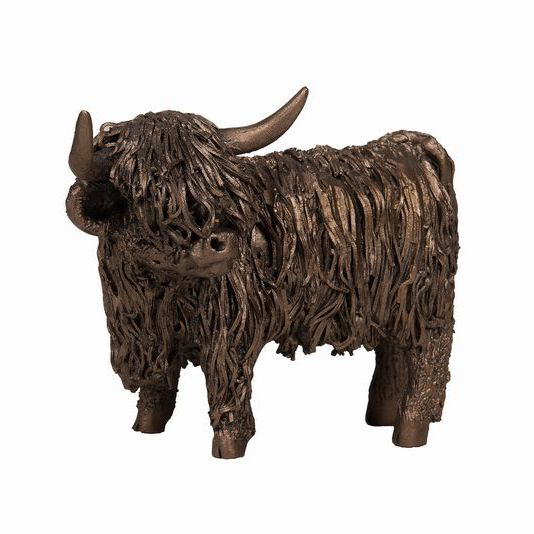 Frith Sculpture Highland Cow Standing VB075