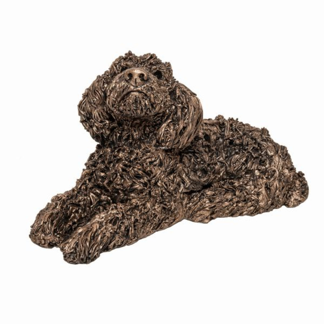 Frith Sculpture Jake Labradoodle Lying VB091