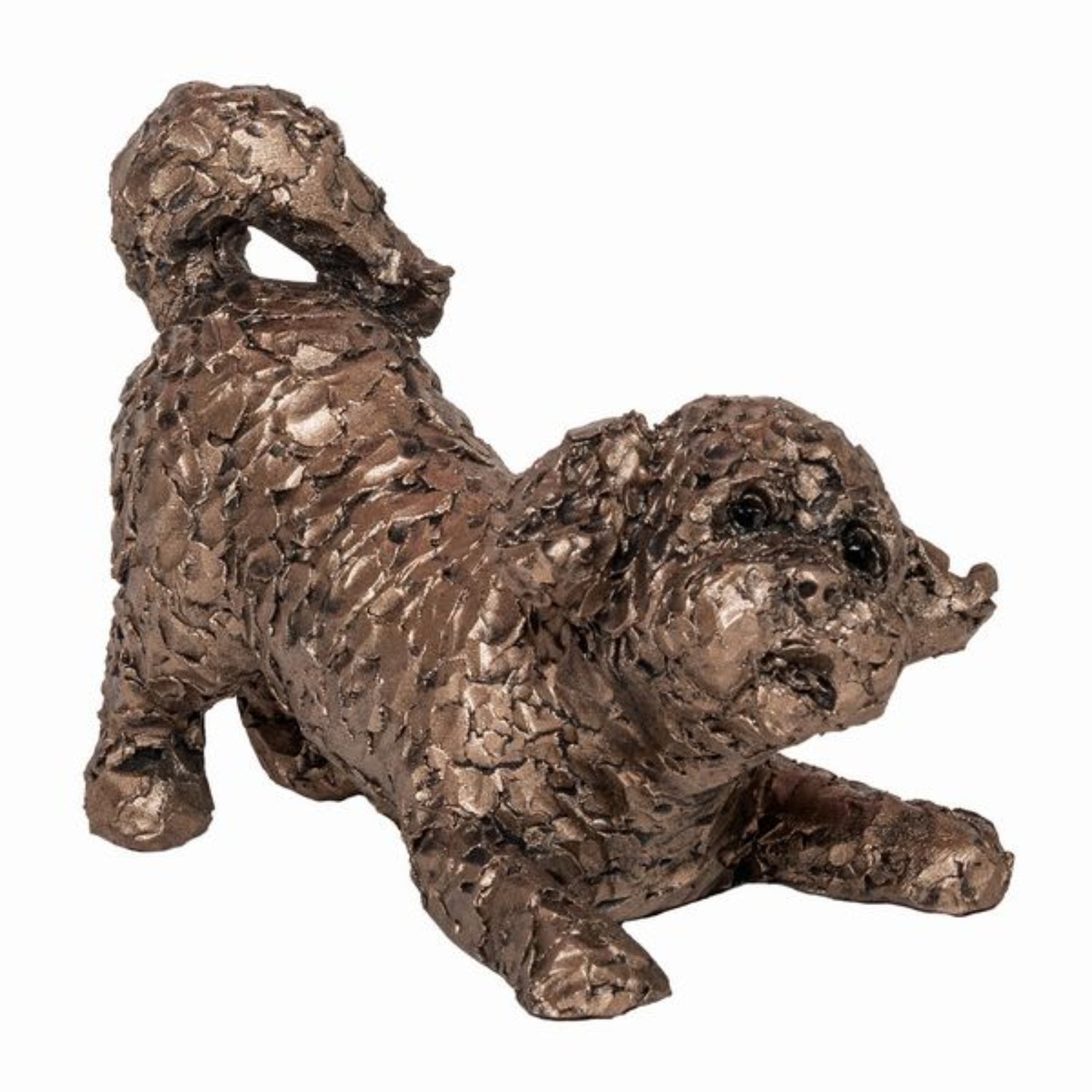 Frith Sculpture Pumpkin Cavapoo Playing Adam Tinsley ATM004