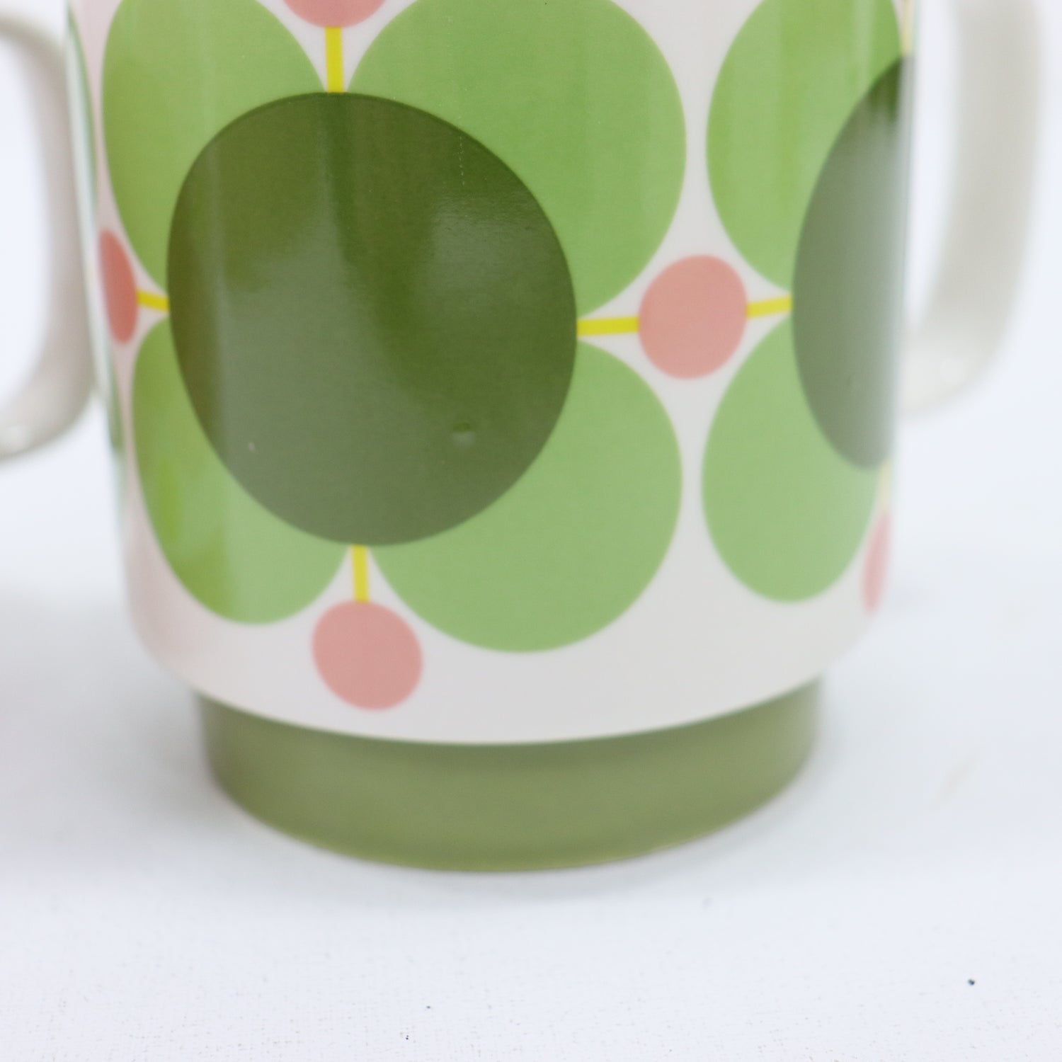 Orla Kiely Ceramic Pair of Stacking Mugs SECONDS