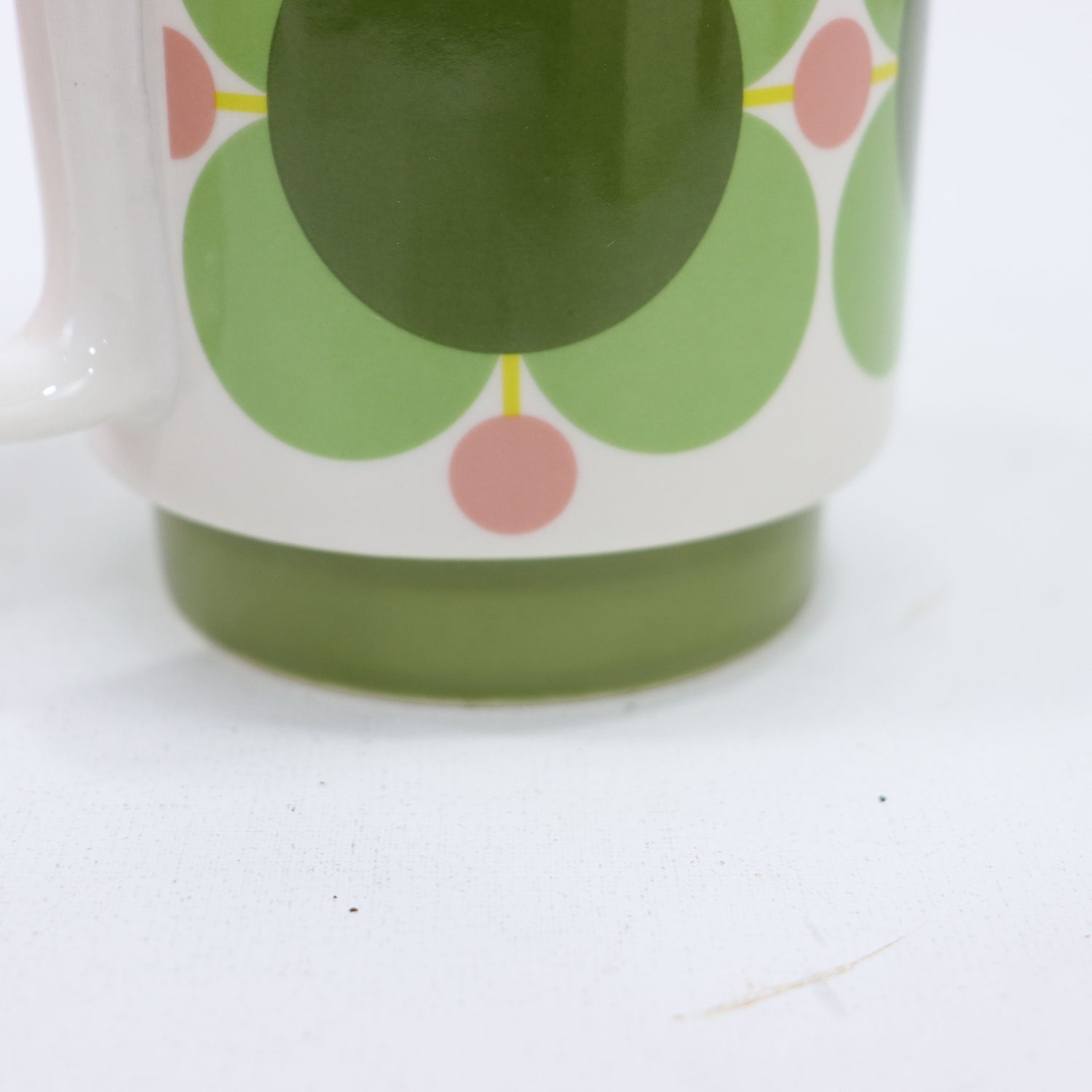 Orla Kiely Ceramic Pair of Stacking Mugs SECONDS