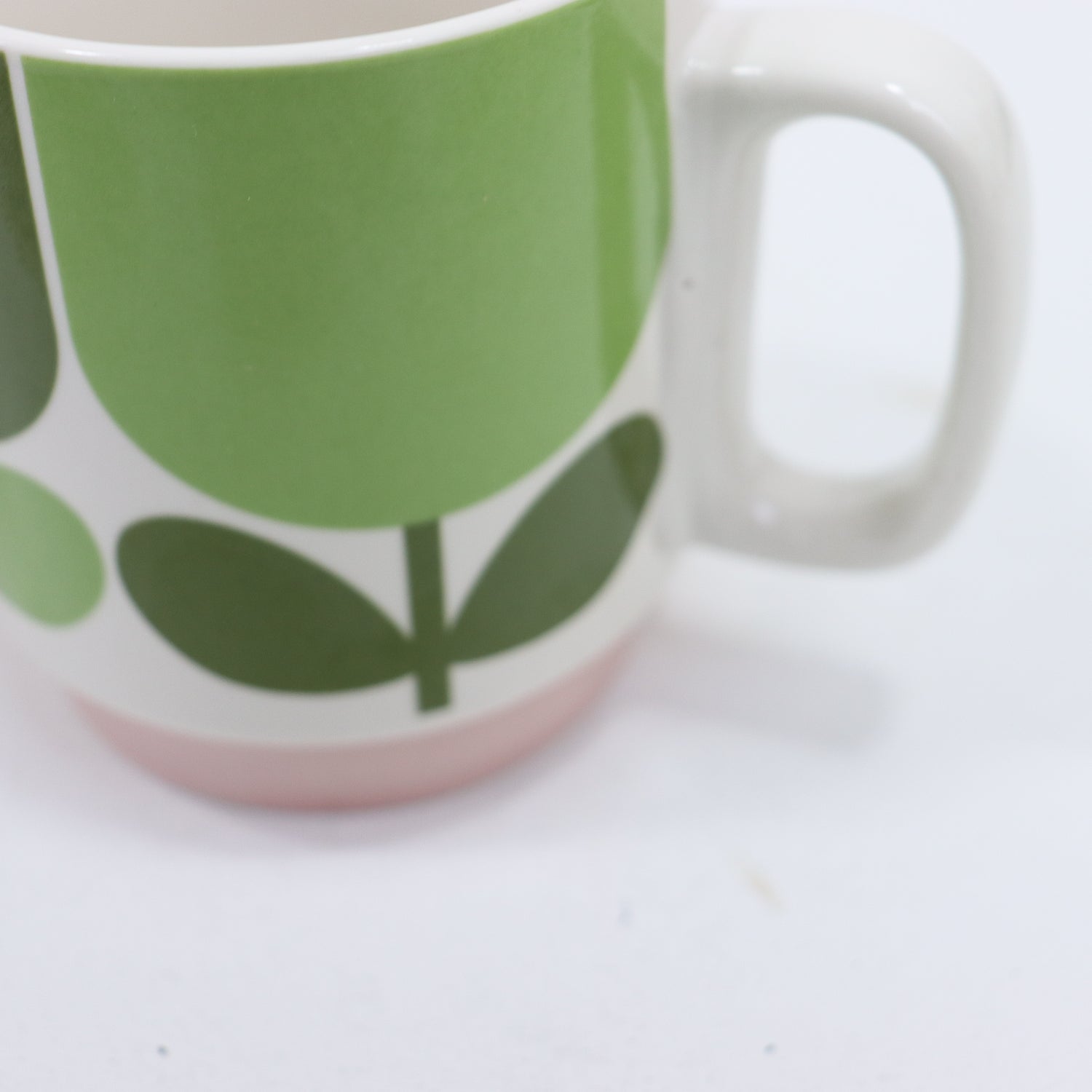 Orla Kiely Ceramic Pair of Stacking Mugs SECONDS