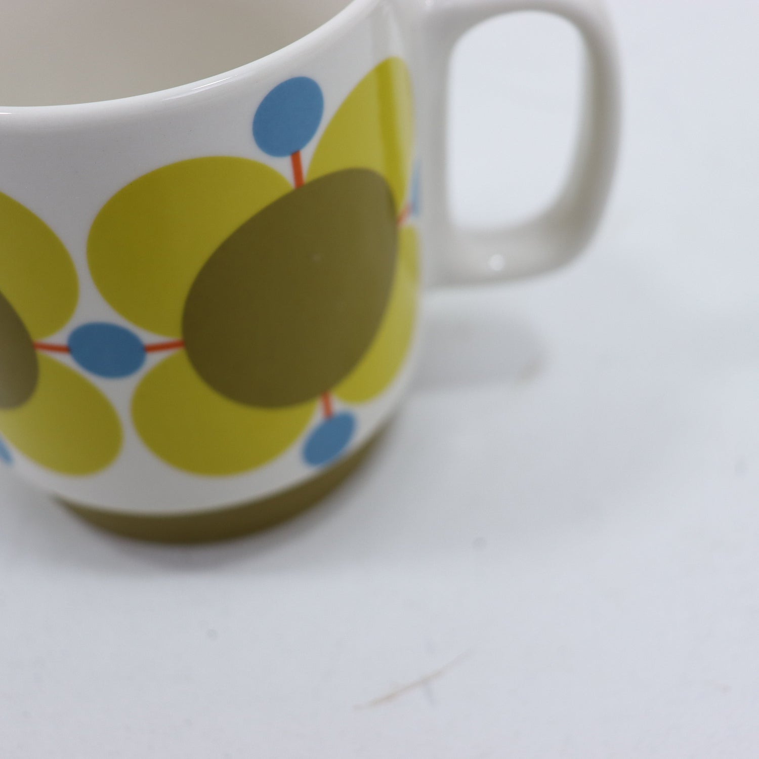 Orla Kiely Ceramic Pair of Stacking Mugs SECONDS