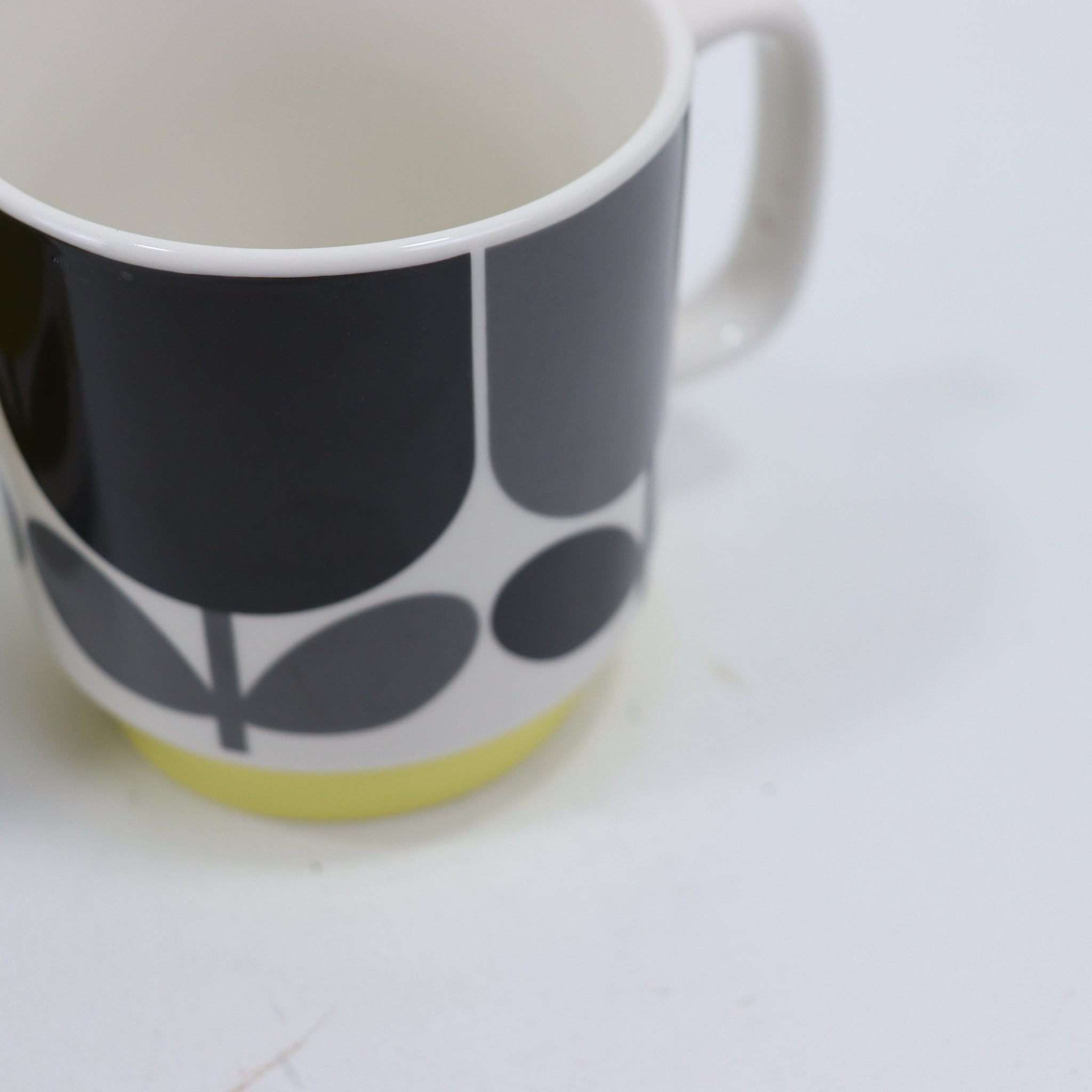 Orla Kiely Ceramic Pair of Stacking Mugs SECONDS