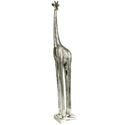 Libra Silver Giraffe Large H58cm