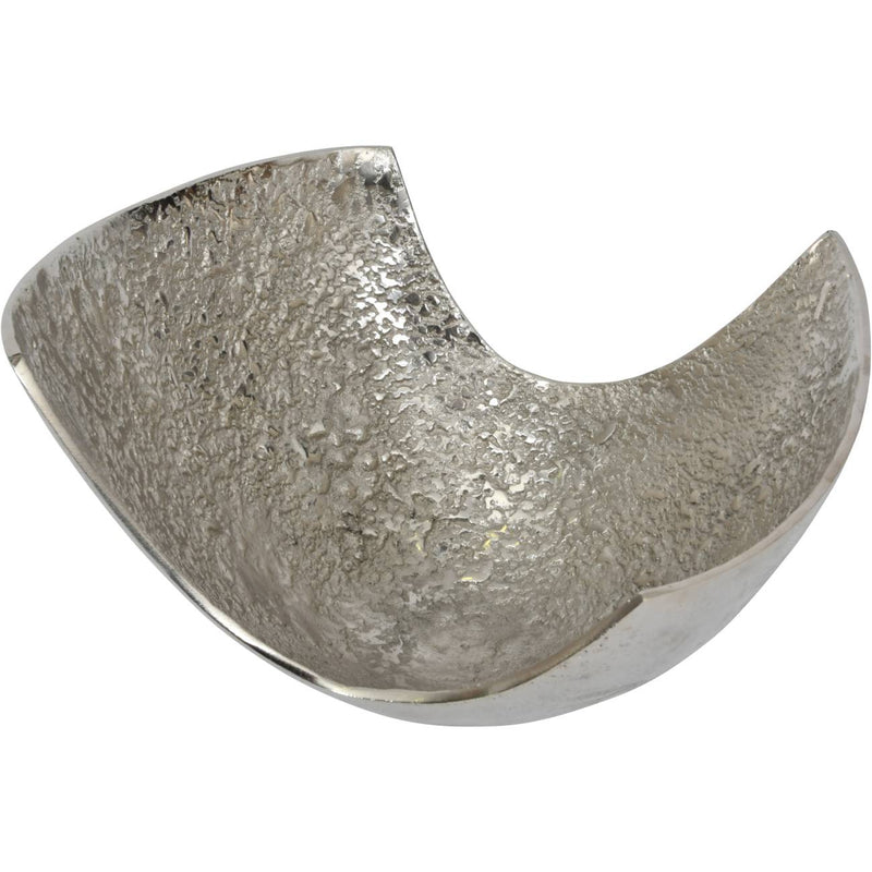 Libra Silver Peel Abstract Bowl Small