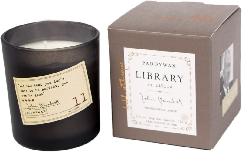 Paddywax Library 6 oz Candle John Steinbeck