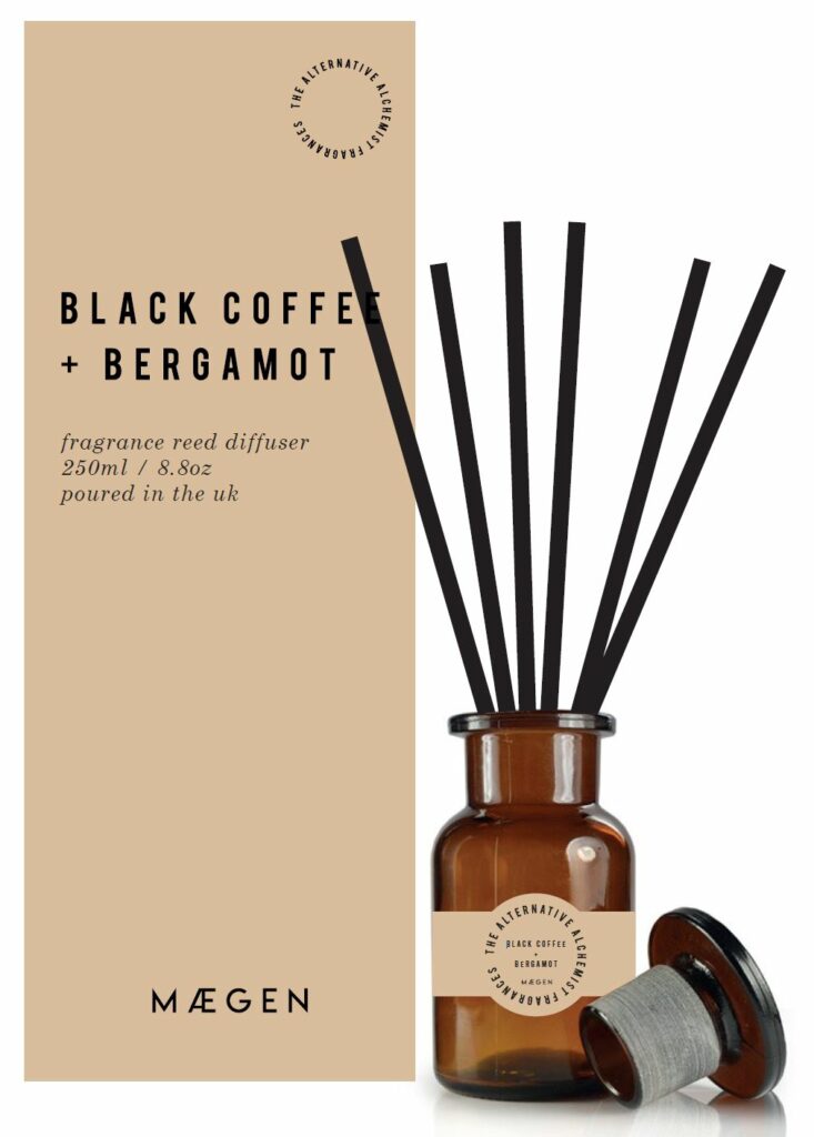 Maegen Alchemist 250ml Diffuser Black Coffee & Bergamot