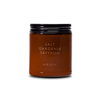 Maegen Journey Candle Salt Gardenia & Saffron 7oz