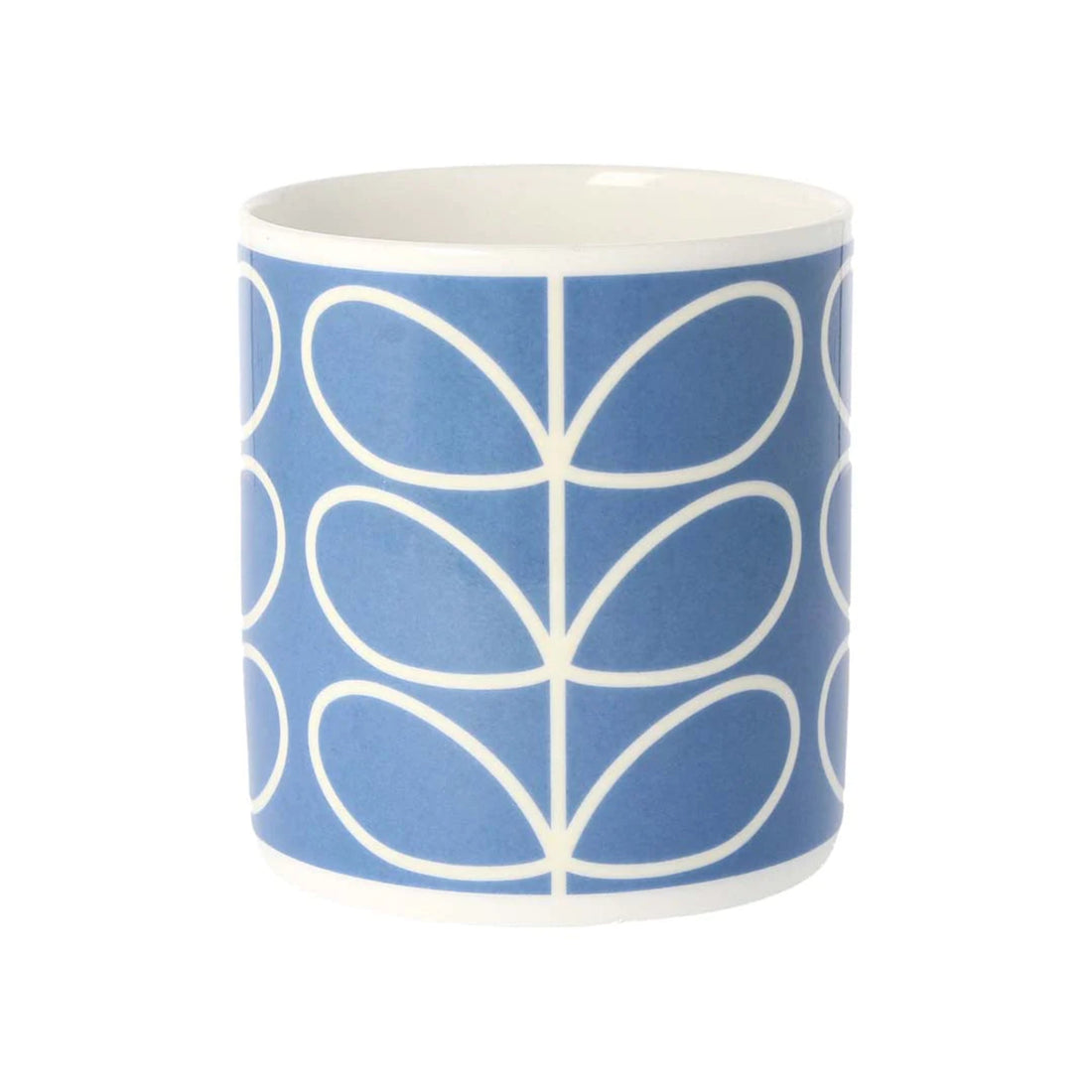 Orla Kiely Linear Stem Mug Periwinkle Blue 350ml