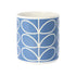 Orla Kiely Linear Stem Mug Periwinkle Blue 350ml