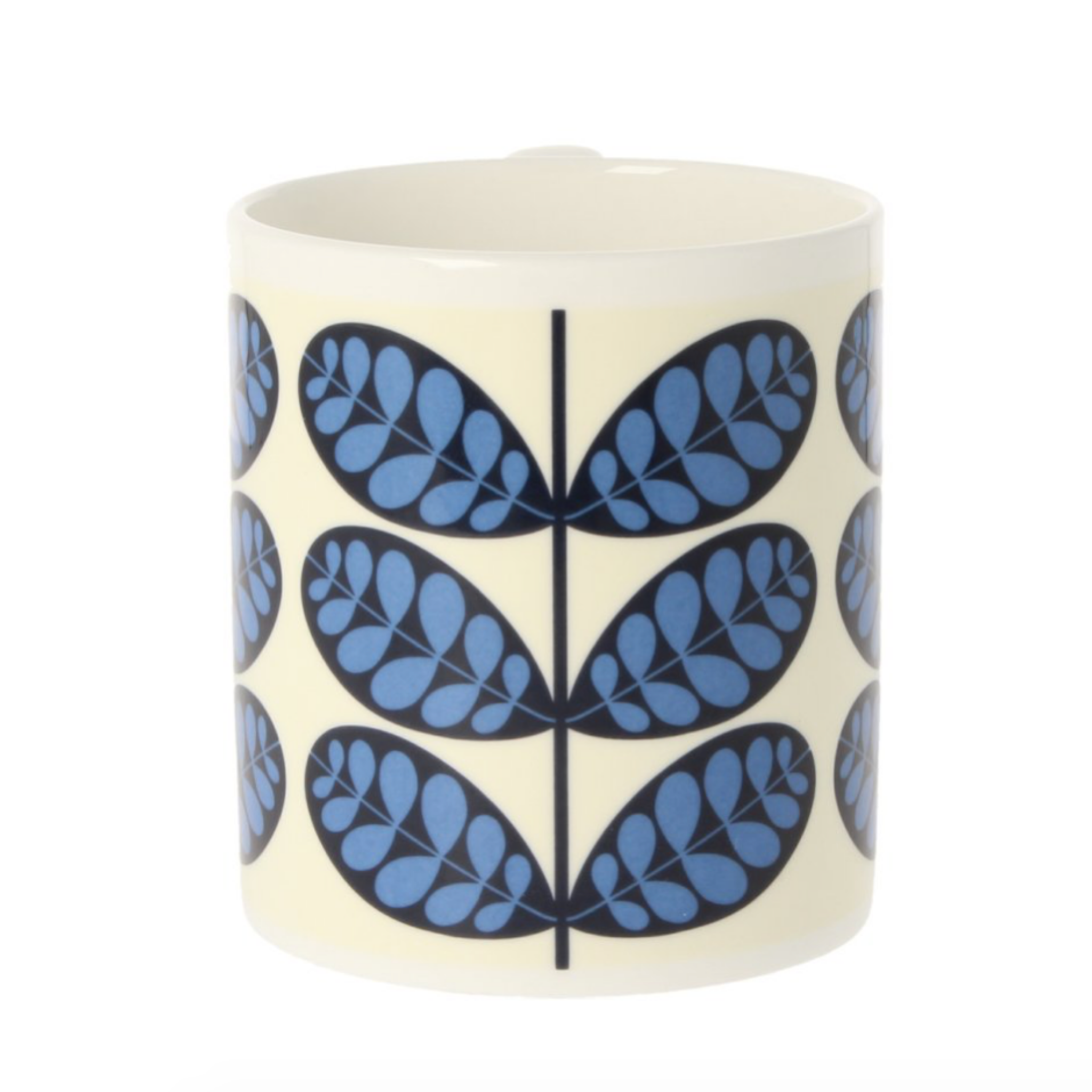 Orla Kiely Botanica Stems Blue Mug 350ml