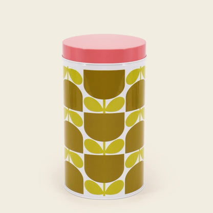 Orla Kiely Nesting Canisters in Block Flower Print - Set of 3