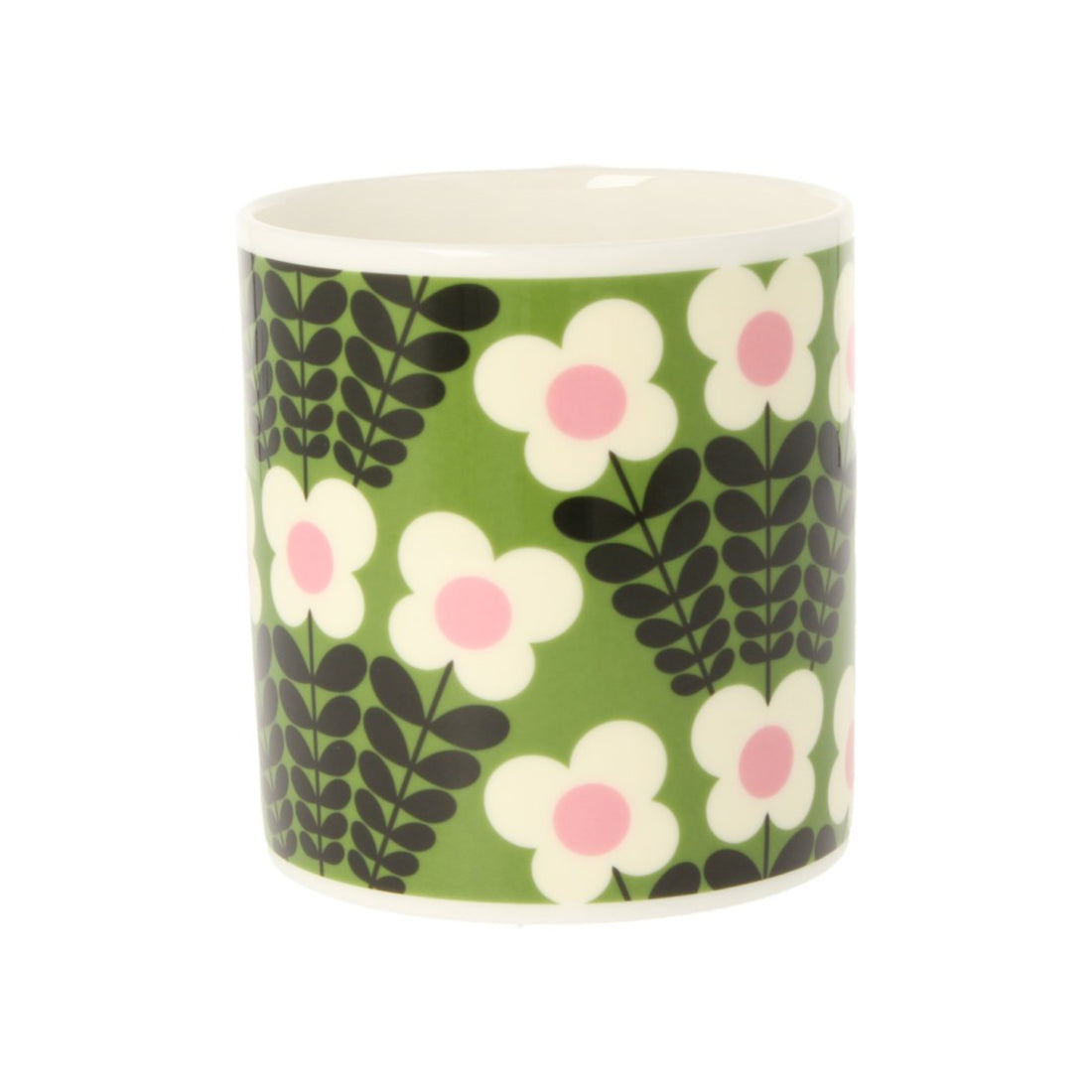 Orla Kiely Bunch Of Stems Green Mug 350ml