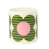 Orla Kiely Striped Flower Green Mug 300ml