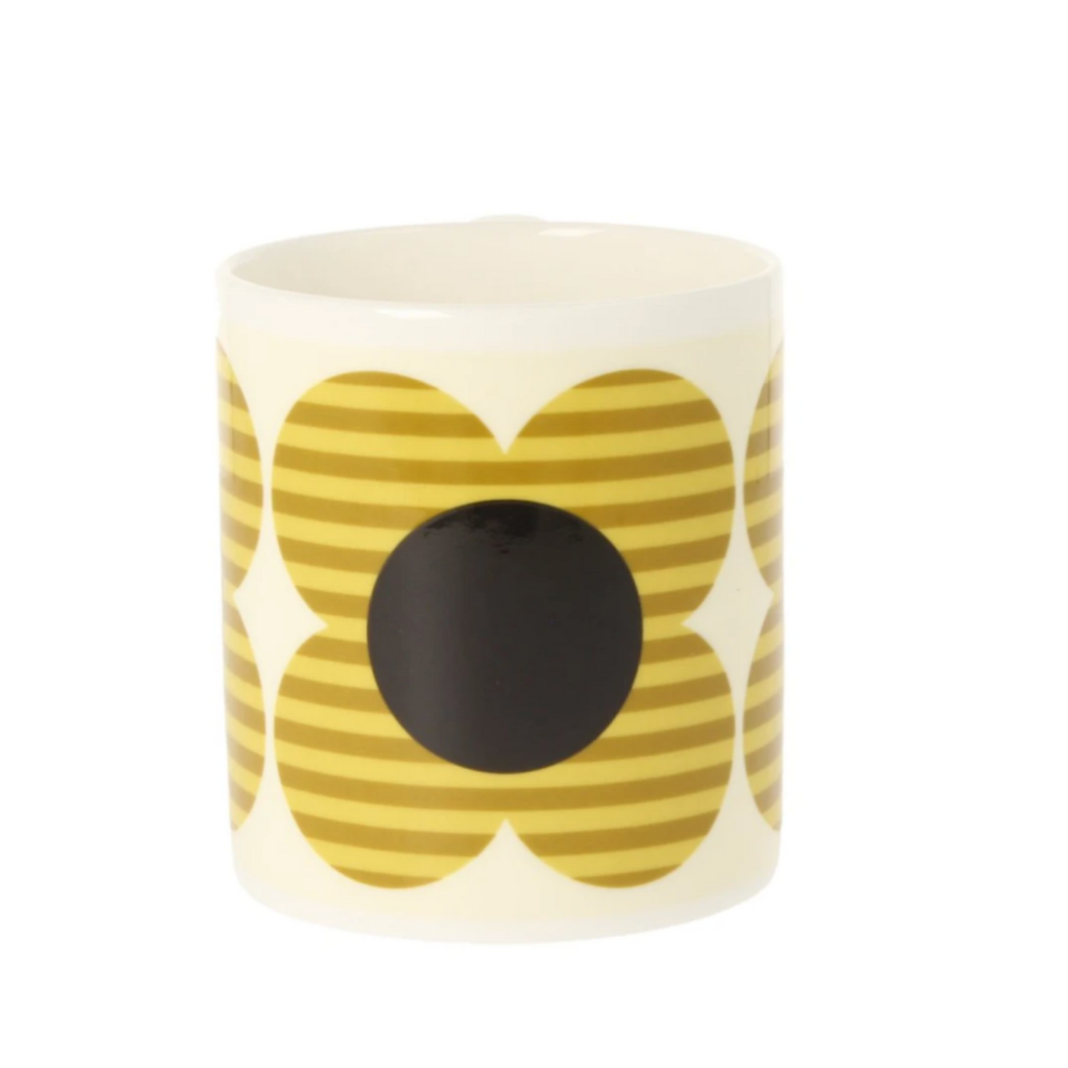 Orla Kiely Striped Flower Yellow Mug 300ml