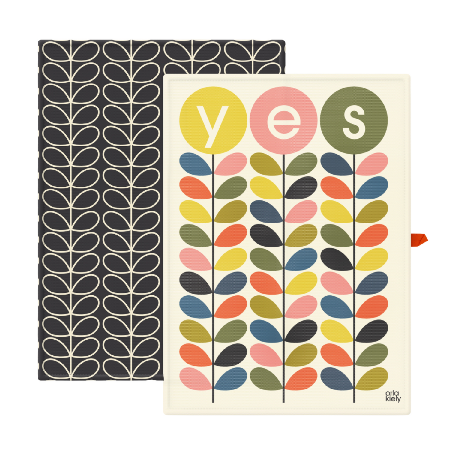 Orla Kiely Yes Stem Set of Two T-Towels