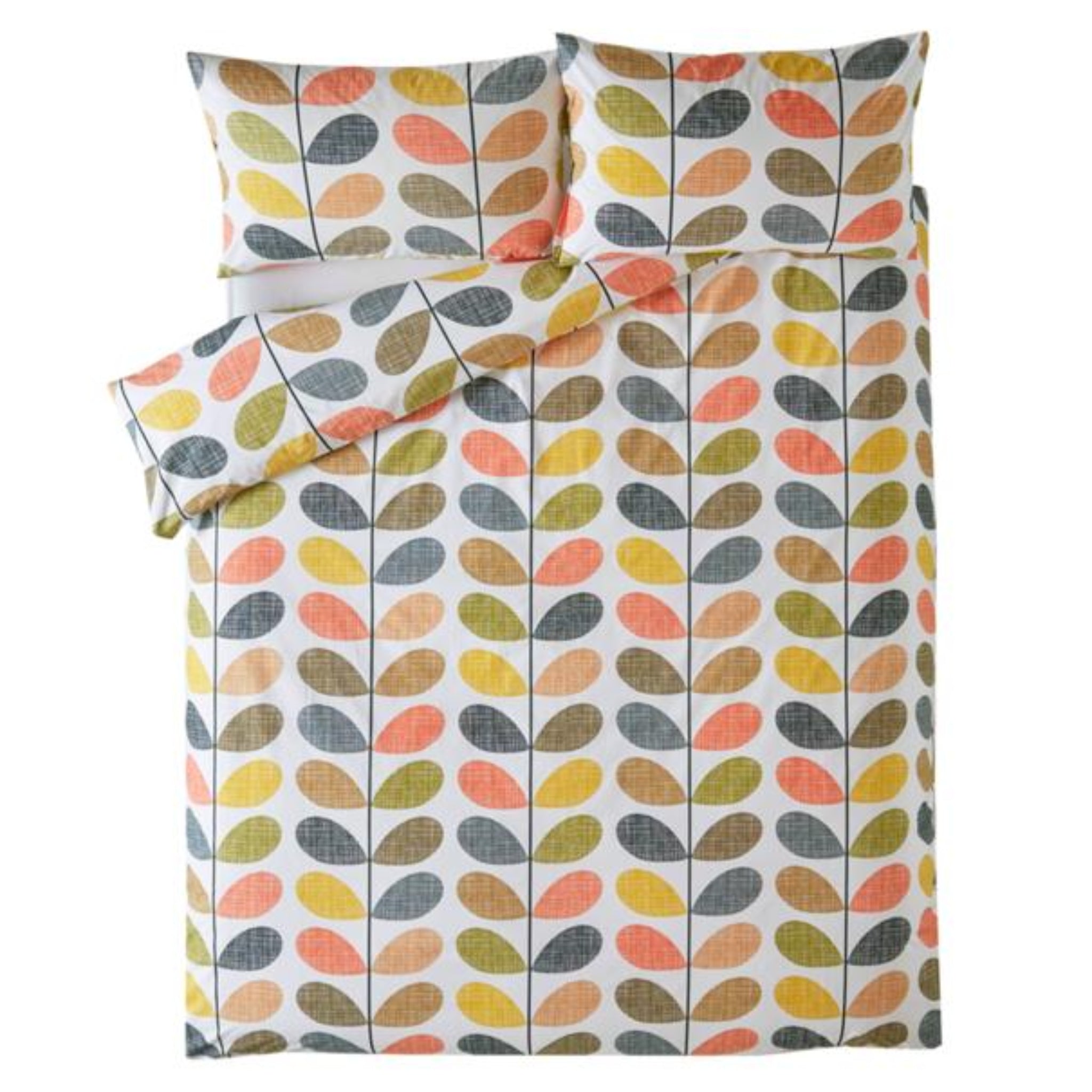 Orla Kiely Scribble Stem Duvet Cover Single 135cm x 200cm