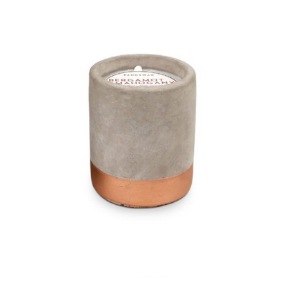 Paddywax Urban Concrete Candle Bergamot &amp; Mahogany