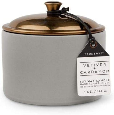 Paddywax Hygge 5oz Ceramic Candle Vetiver & Cardamom