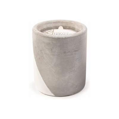 Paddywax Urban Concrete Candle Tobacco & Patchouli