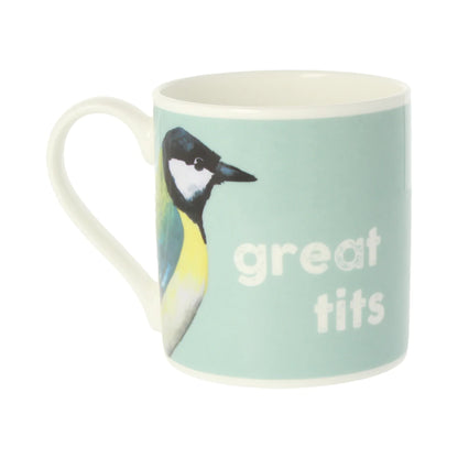 Cinnamon Aitch Great Tits Mug 350ml