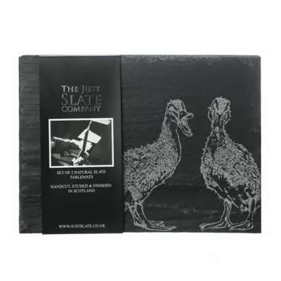 Just Slate Company Quacking Duck Placemats x 2
