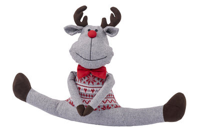 Reindeer With Legs Christmas Doorstop