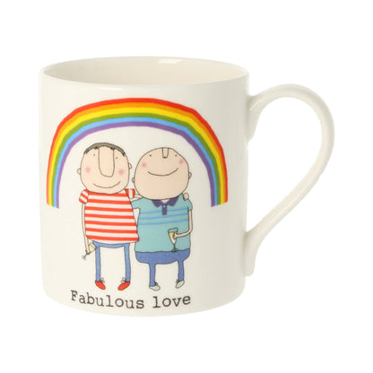 Rosie Made A Thing Fabulous Love Male Mug 350ml