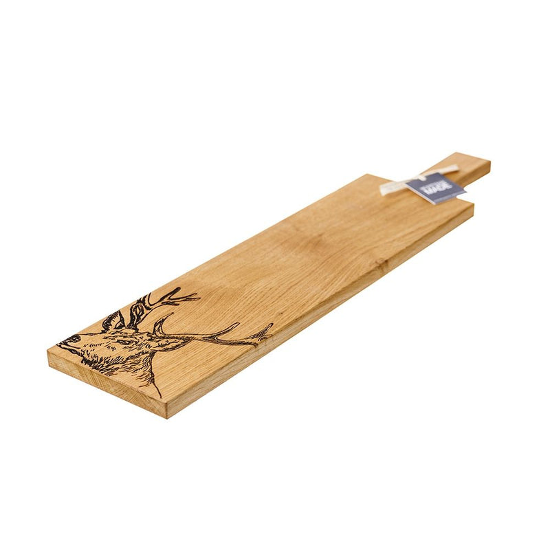 Scottish Made Stag Oak Paddle Long