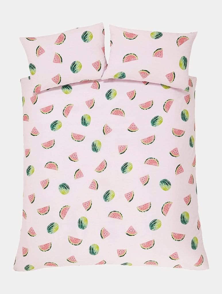 Skinny Dip Watermelon Pink Duvet Cover Set
