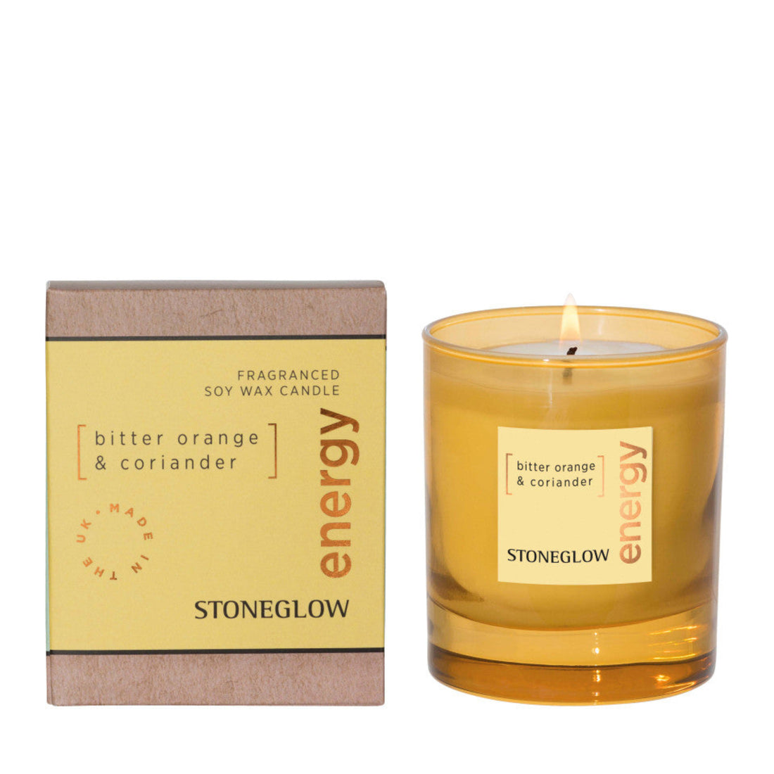 Stoneglow Bitter Orange &amp; Coriander Candle 160g